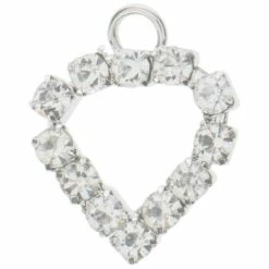 Cheapest ✔️ Rhinestone Heart Charm Scatter 😍